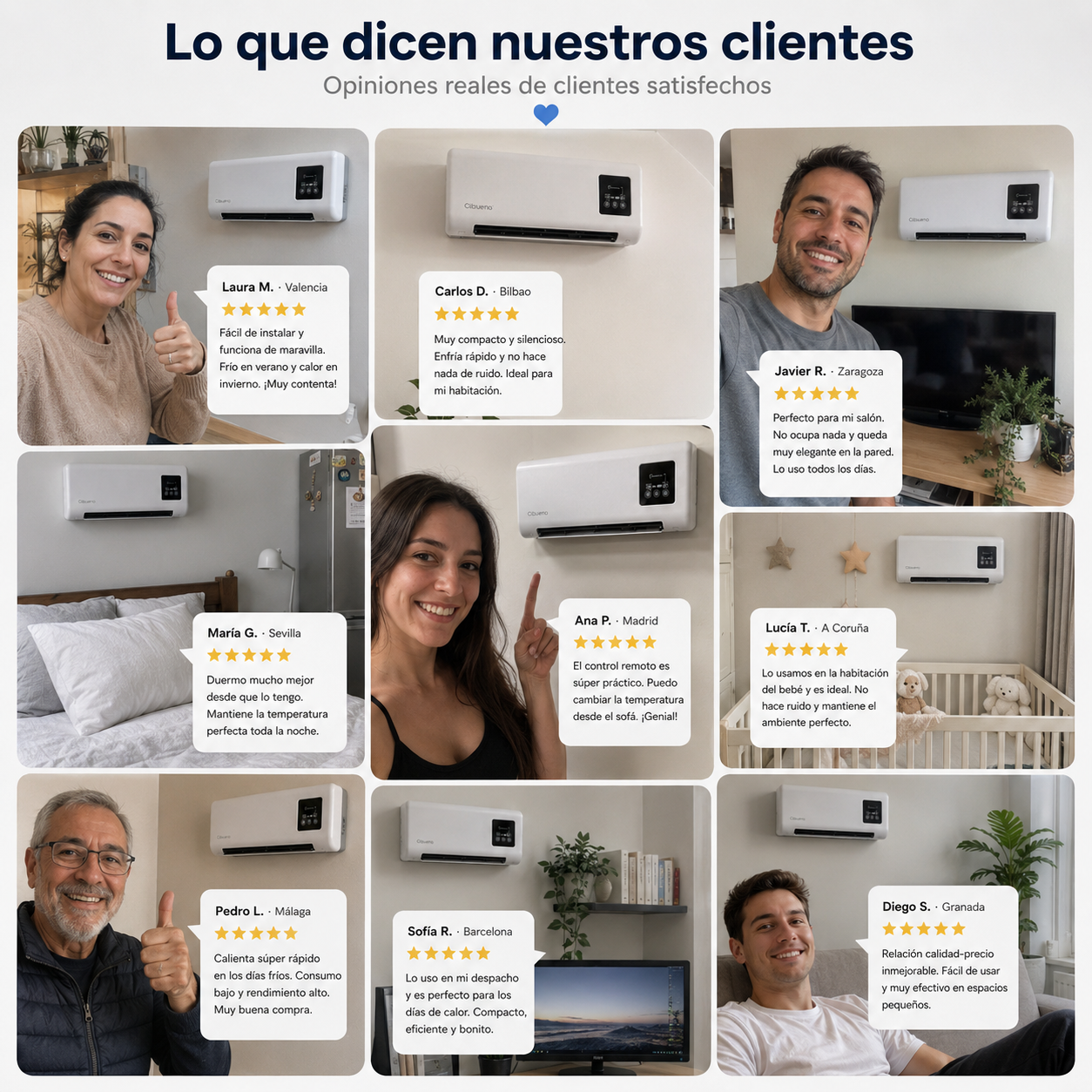 Clibueno™ aire acondicionado 2 en 1